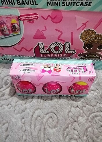Lolybon Lol üçlü sürpriz yumurta