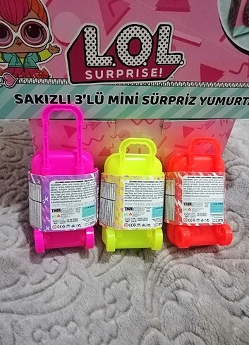 Beden Lol sürpriz tekerlekli bavul