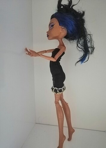 Monster High Monster high siyah straplez elbise