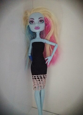 Monster high straplez elbise 