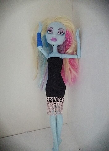  Beden Monster high straplez elbise 