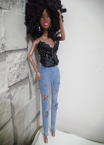 Barbie Jean pantolon ve üst 
