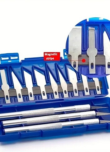 13 parça karbon çelik bıçak 