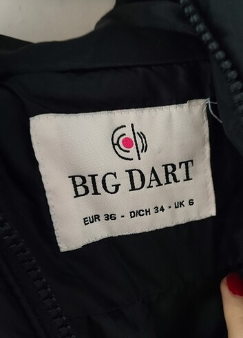 Diğer Bigdart siyah şişme mont