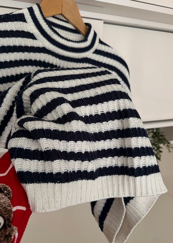 Pull bear Çizgili Triko Kadın Kazak - Görsel 3