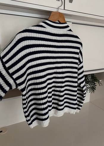 Pull bear Çizgili Triko Kadın Kazak - Görsel 4