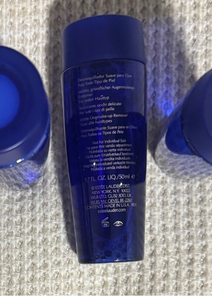 3 adet 50ml Estee Lauder Gentle Eye Göz Makyaj Temizleyici Makeu - Görsel 2