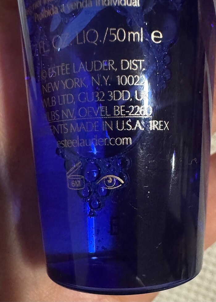 3 adet 50ml Estee Lauder Gentle Eye Göz Makyaj Temizleyici Makeu - Görsel 3