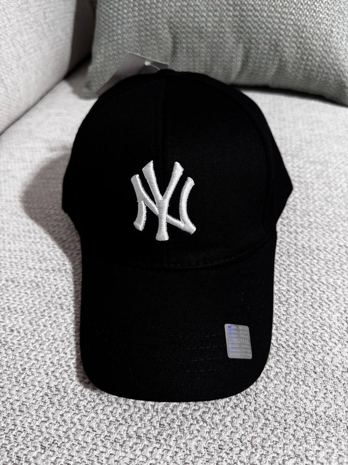 Siyah New York Nakışlı Spor Şapka - Görsel 2