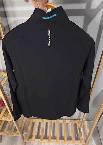 Puma Erkek Siyah Puma Fermuarlı Rüzgarlık
