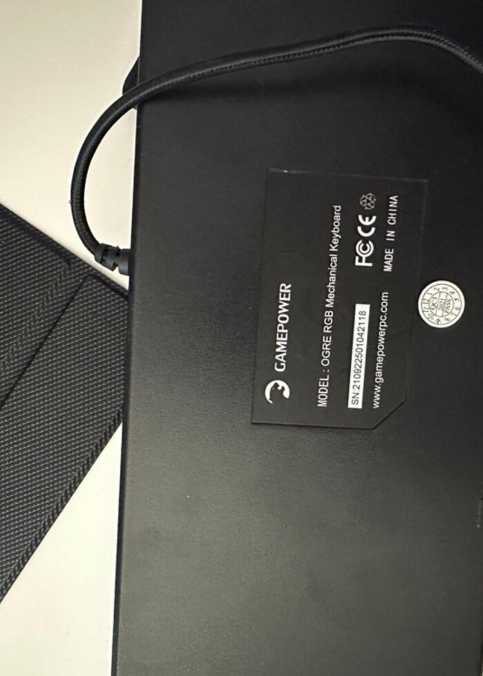 Gamepower oyuncu klavyesi RGB - Görsel 3