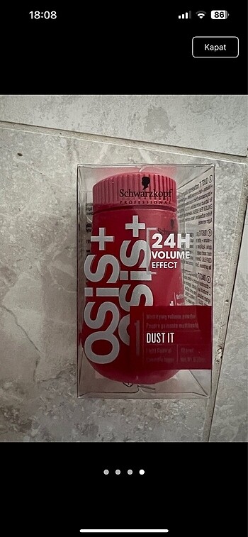 Osis saç pudrası