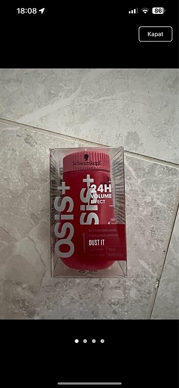 Osis saç pudrası - Görsel 4