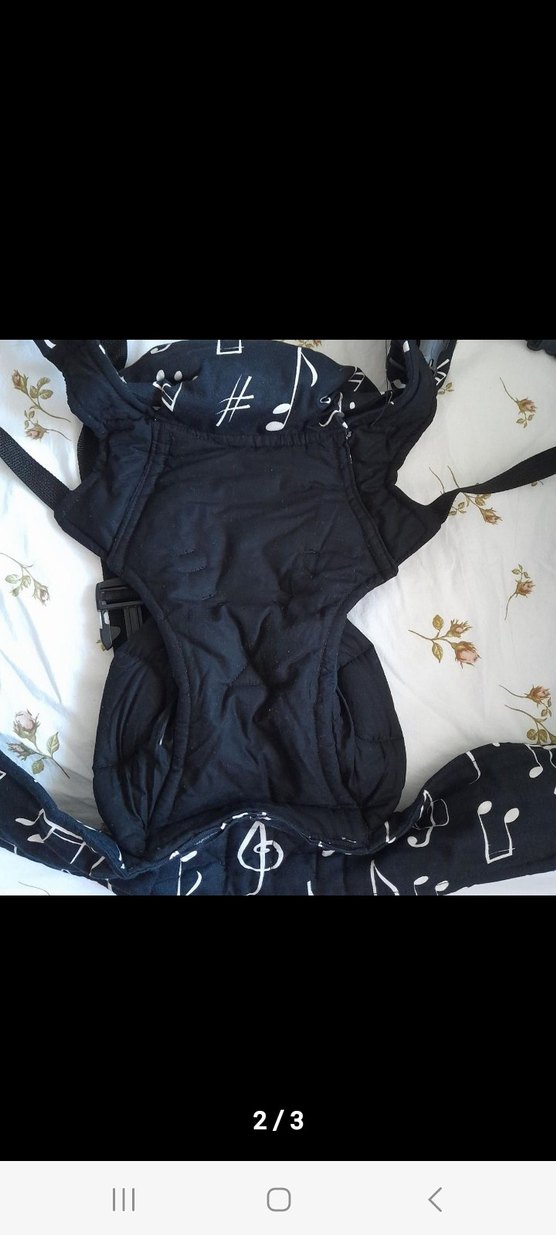 Egg Baby Anakucagi 2 yönlü Siyah Bebek Taşıyıcı - Görsel 2