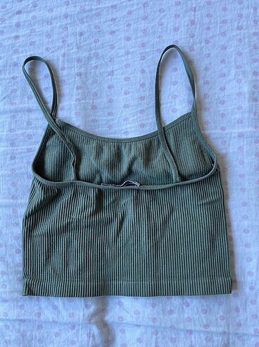 Stradivarius Askılı crop
