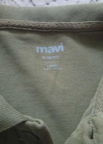 Erkek Haki Polo Yaka Tişört - Görsel 4