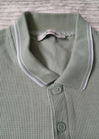 Bej Kısa Kollu Erkek Polo Tişört - Görsel 3