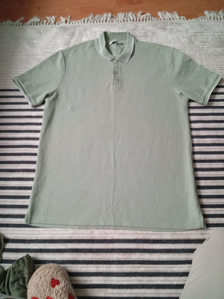 Bej Kısa Kollu Erkek Polo Tişört - Görsel 5