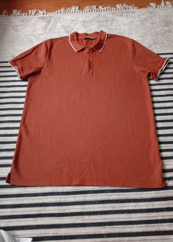 Kahverengi Erkek Polo Tişört - Görsel 2