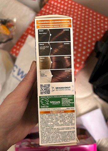 Beden Garnier Color Naturals 5.25 Çikolata Kahve Saç Boyası