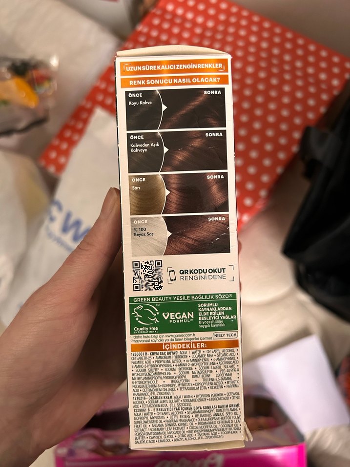 Garnier Color Naturals 5.25 Çikolata Kahve Saç Boyası - Görsel 2