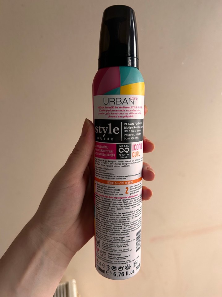 Urban Care Iconic Curl Saç Köpüğü 200 ml - Görsel 2