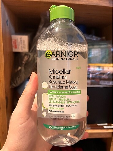 Garnier makyaj temizleme suyu