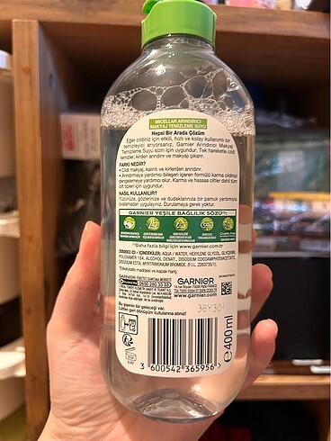 Garnier Garnier makyaj temizleme suyu
