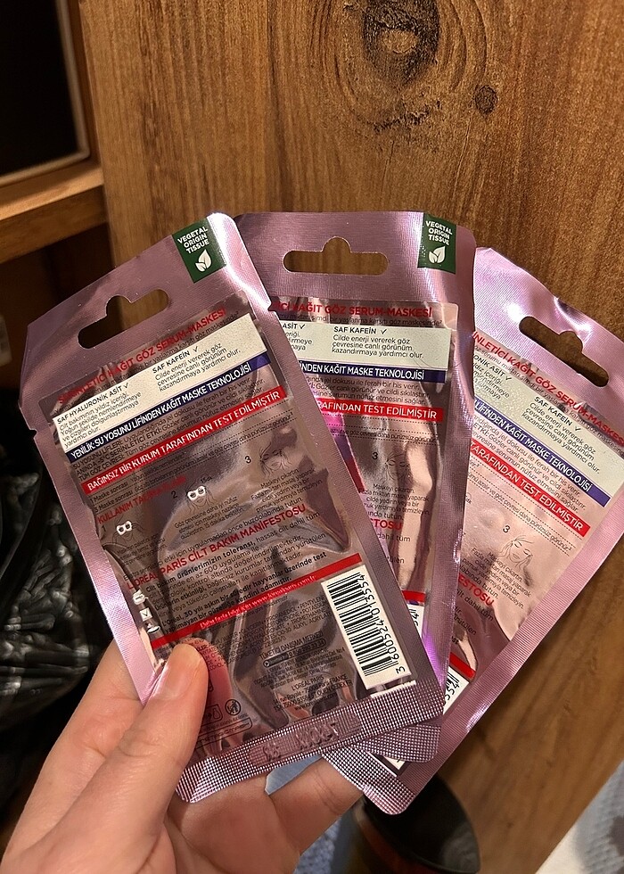 Loreal Paris göz serum maskesi - Görsel 2