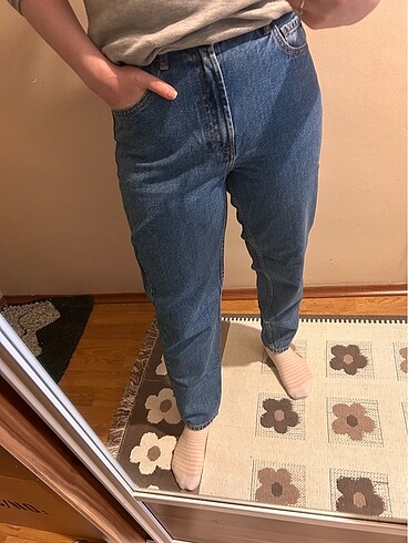 m Beden mavi Renk Zara jean