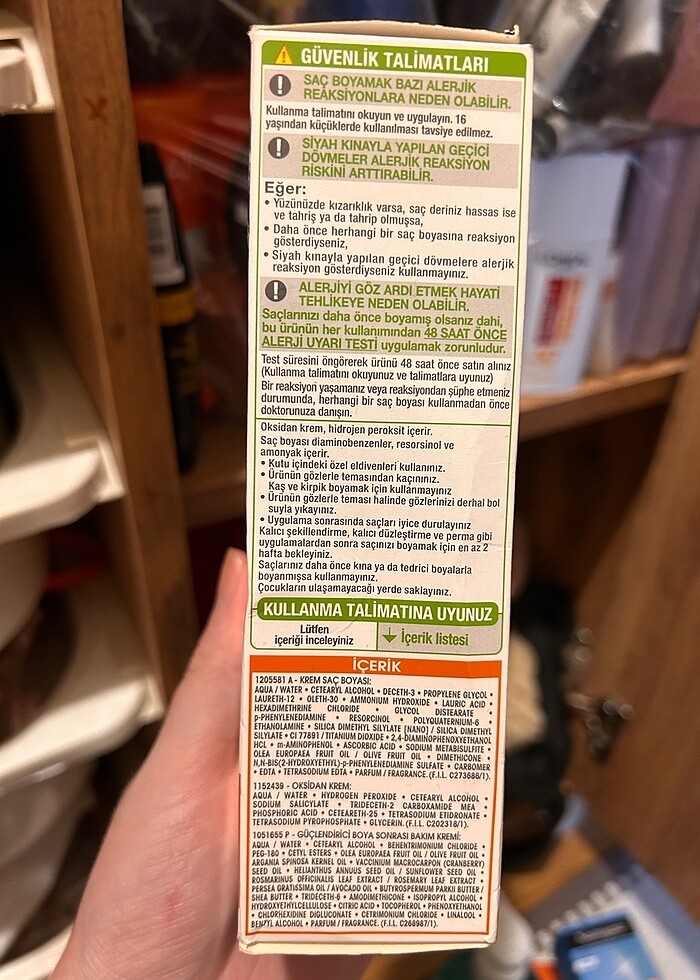 Garnier saç boyası - Görsel 2