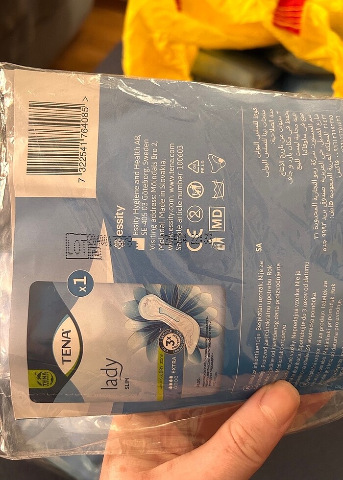 Tena mesane pedi 10 adet - Görsel 3