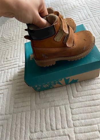 Kahverengi Deri Erkek Çocuk Botu - Görsel 2