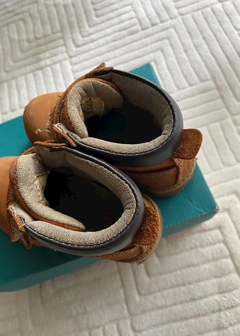 Kahverengi Deri Erkek Çocuk Botu - Görsel 4
