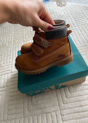 Kahverengi Deri Erkek Çocuk Botu - Görsel 6
