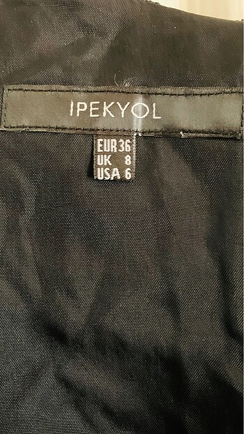 İPEKYOL GÜPÜRLÜ GECE ABİYE 36 ELBİSE - Görsel 3