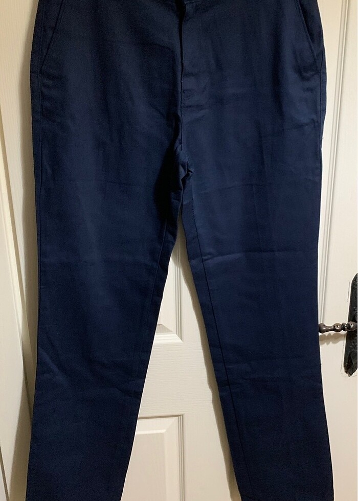 DEFACTO OSCAR CASUAL ERKEK PANTALON LACİVERT 32/34 - Görsel 2