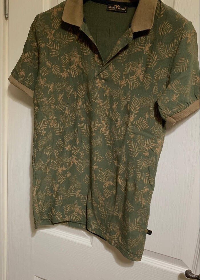 ERKEK TİŞÖRT HAKİ DESENLİ S - Görsel 2