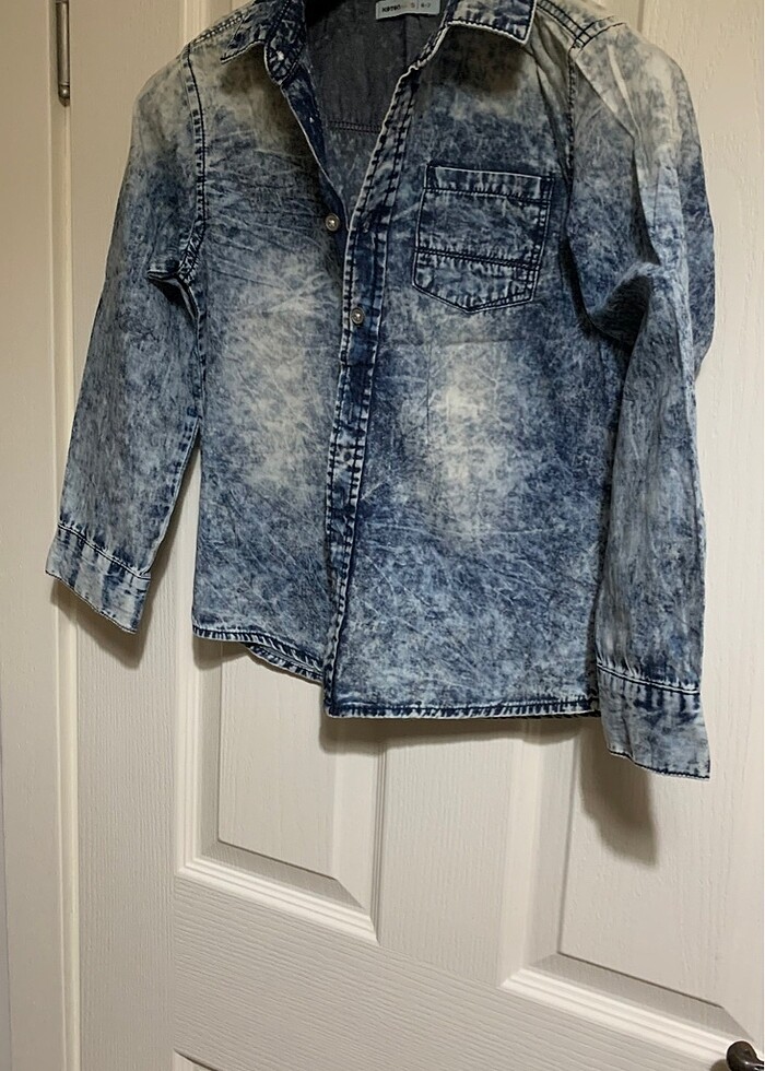 KOTON GÖMLEK ERKEK ÇOCUK 7/8 Yaş  TAŞLANMIŞ - Görsel 2