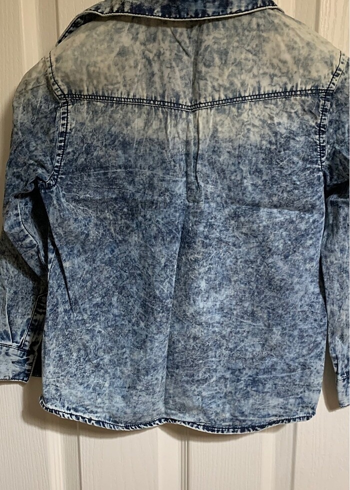 KOTON GÖMLEK ERKEK ÇOCUK 7/8 Yaş  TAŞLANMIŞ - Görsel 3