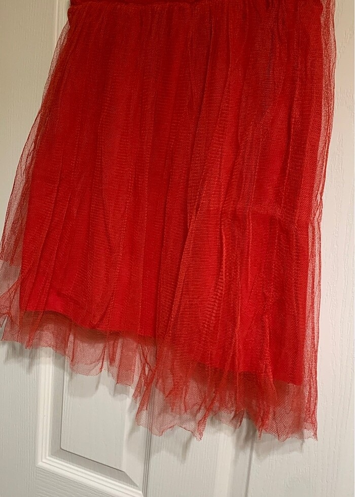 KIRMIZI TÜL ETEK 23 Nisan 7/9 Bayram - Görsel 2