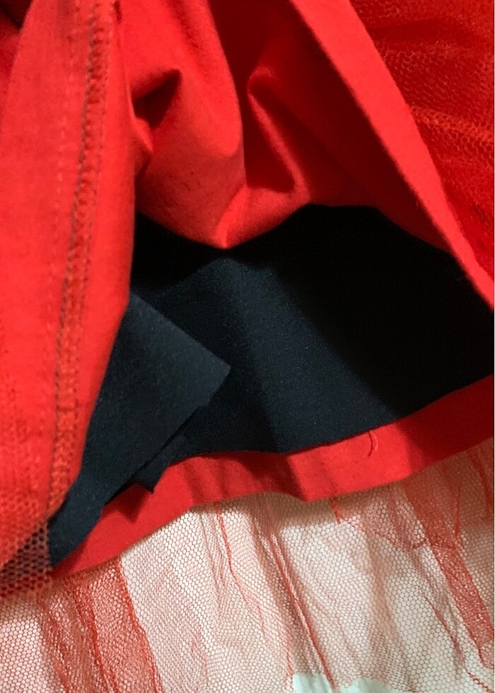 KIRMIZI TÜL ETEK 23 Nisan 7/9 Bayram - Görsel 3