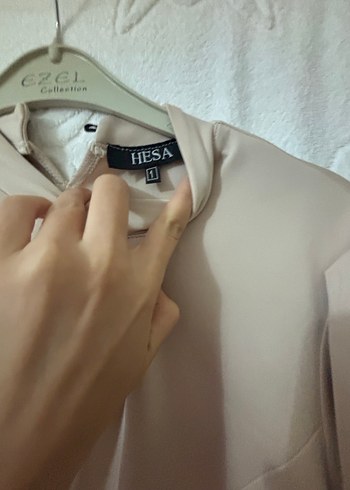 Diğer Bej Kadın Uzun Kollu Pilili Elbise