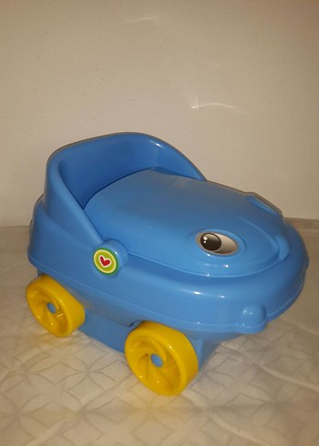 Çocuklar için Mavi Taşınabilir Tuvalet Eğitimi - Görsel 2