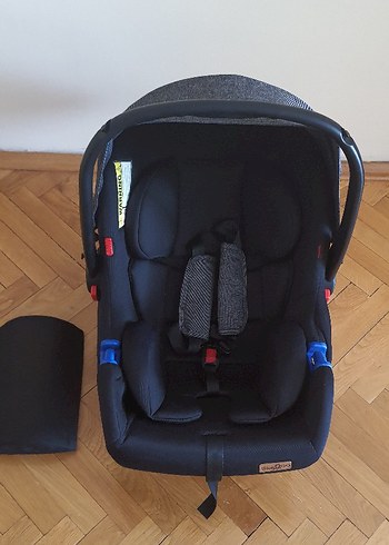 Siyah Bebek Araba Koltuğu Ana kucagi - Görsel 2