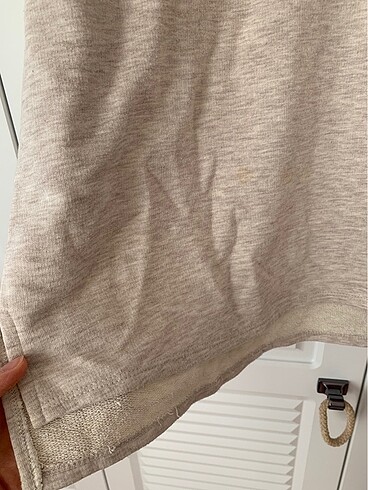m Beden camel Renk Omuz Detaylı Sweatshirt / OXXO