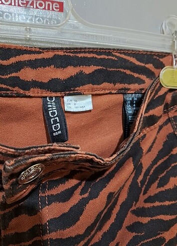 36 Beden H&m Jean Zebra