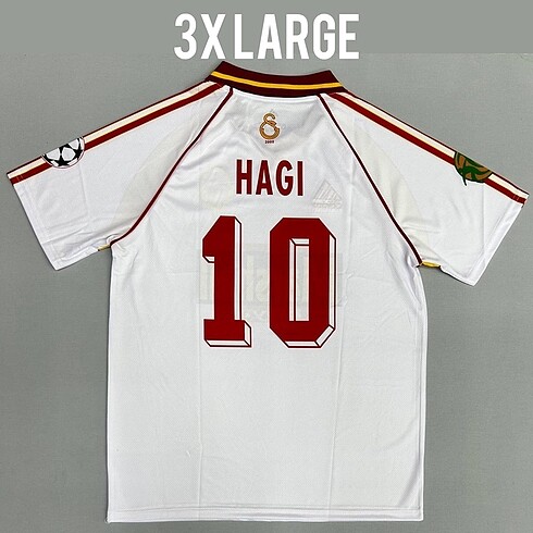 3XL BEDEN Galatasaray Forma 2000 : Hagi Forması