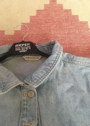 LC Waikiki Düğmeli Kadın Mavi Denim Ceket