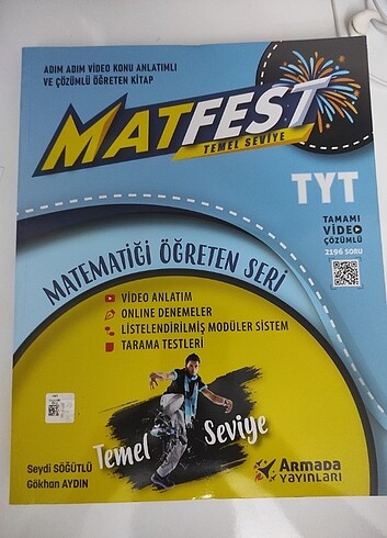 Matfest Armada yayınları temel seviye matematik kitabı 